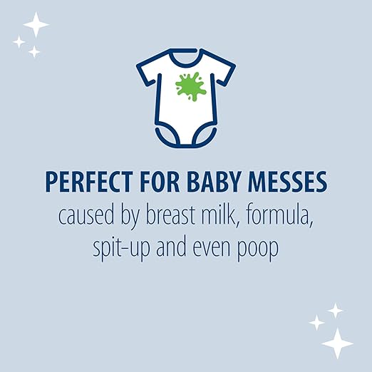 Dr. Brown's Laundry Spray Stain and Odor Remover for Baby Clothes, Hypoallergenic, Fragrance-Free, 16 fl oz, 3-Pack