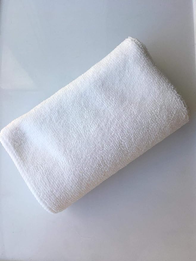 Microfiber Dryer Wrinkle Release Towel - Reusable Anti-Wrinkle Remover Sheet for Drying Machine Set Of 2 | White Wrinkle-Free Renewal Fabric Softener Cloth -1 Pack By Cadie