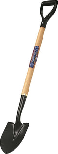 Truper 31280 Classic Gardener Round Point Shovel, D-Handle, 32-Inch