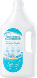 2.5L Floor Cleaning Solution Compatible with Roborock/Eufy/iRobot/Ecovacs/Dreame/Shark, Fragrance Deodorization, Deep Cleans for Multiple Hard Floors (2.5 Liter, 【Fresh Ocean】)