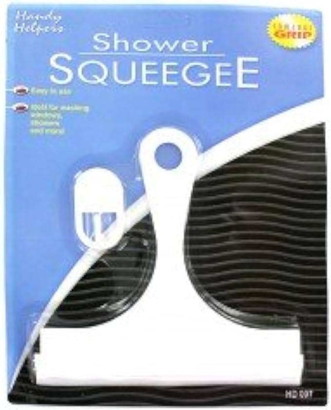Kole Imports Shower Squeegee with Hanging Hook