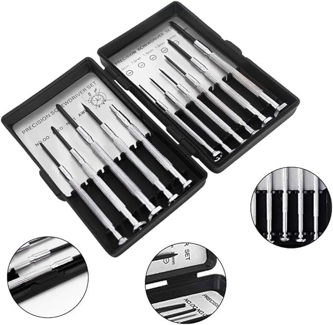 11PCS Mini Precision Screwdriver Set, Small Screwdriver Set for Electronics, Toys, Computer, Watch Repair