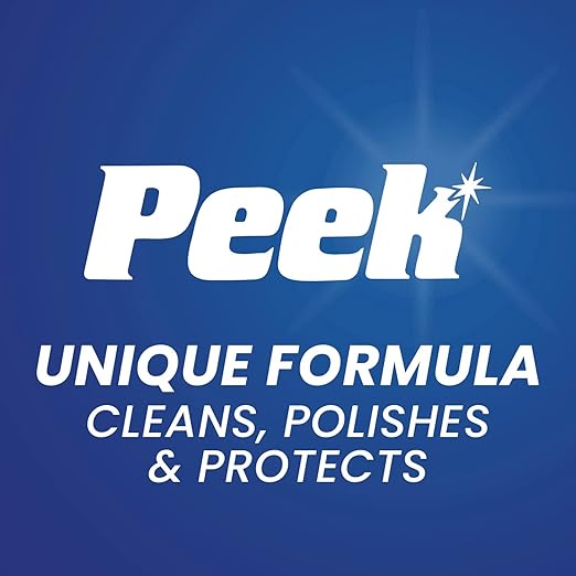 Tri-Peek Peek Polish, Multipurpose Metal Cleaner, Polish and Protect All Metals & Fibreglass, Aluminum, and Chrome Metal Polisher, Silverware, Glass & Acrylics Cleaner (100ml Tube)