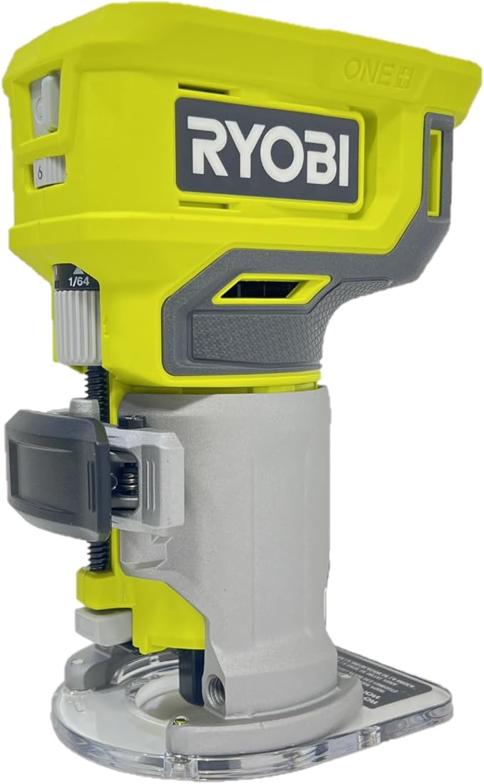 RYOBI ONE+ 18V Cordless Compact Fixed Base Router Tool Only (Battery Not Included) - PCL424B