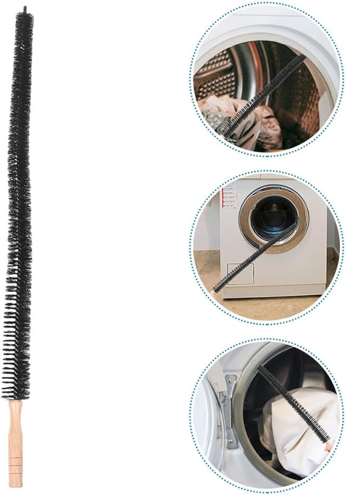 UKCOCO 2pcs Washing Machine Cleaning Brushes Long Handle Lint and Drain Pipe Cleaner for Dryer Vents and Washer Tubes Multi-Purpose Household Cleaning Tools