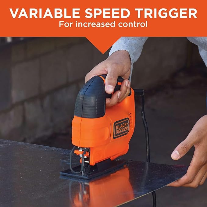 BLACK+DECKER Jig Saw, 4.5 -Amp (BDEJS300C)