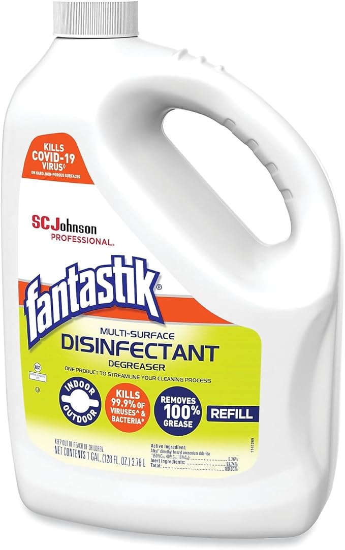 Fantastik 682269EA All-Purpose Cleaner, Pleasant Scent, 1 gallon Bottle