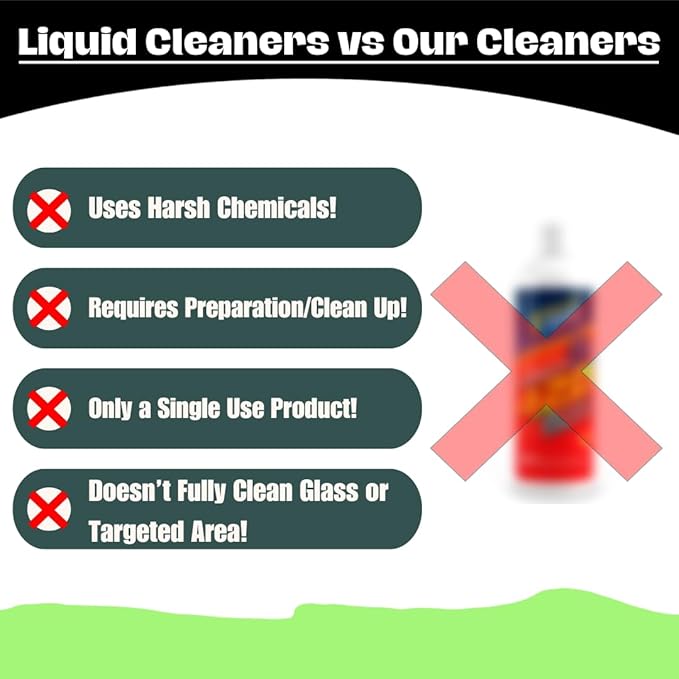 The Glass Cleaner Magnetic Kit | Mini/Small, 9.5 mm Size | For Water Pipes, Vases, Windows, Aquariums and Small & Unique Sizes | Cleans Hard to Reach Stain | Magnet Glass Cleaner | Free Scrubber Pads