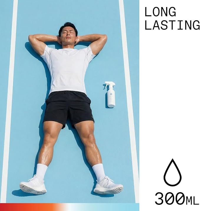 Fabric Cooling Spray powered by Freeze Tech – Alcohol-Free Fabric Mist for Clothes and Sportswear – Lightweight, Quick-Dry Formula with Mint Scent (10oz / 300mL)