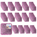 80-Pack Red Carbon Steel Soap Pads | Bulk Fine Steel Wool Pads for Gentle Cleaning | Glass & Automotive Metal Care
