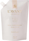 L'AVANT Collective High Performing Dish Soap Refill | Plant-Based Ingredients & High Performing Formula | Notes of Bergamot, Orange Blossom, Amber, Cedar | Blushed Bergamot Scent 32oz