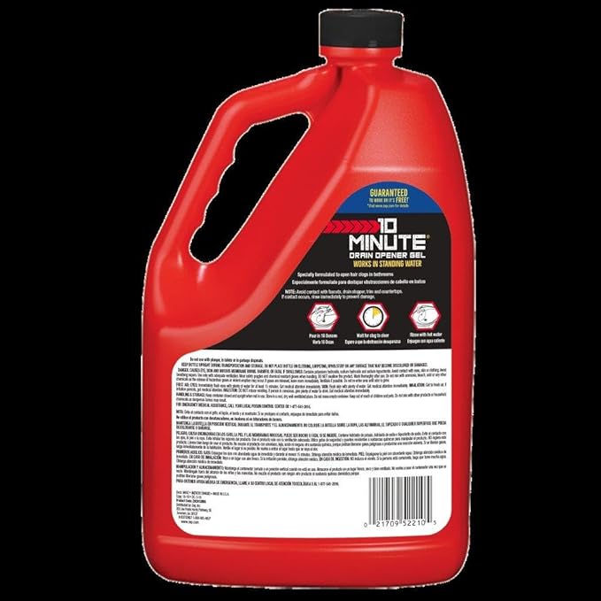 Zep Inc ZHCR128NG Enforcer Hair Clog Remover, 128 oz