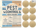 Pest Control Balls - Peppermint Pest Repellent for Mouse, Mice, Rats, Ants, Roaches, Moths & More - Strong Repel Indoor & Outdoor Mouse & Mosquito Deterrent - 8 Balls