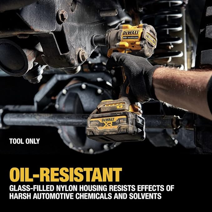 DEWALT ATOMIC 20V MAX* 1/2 in. Cordless Impact Wrench with Hog Ring Anvil (Tool Only) (DCF921B)