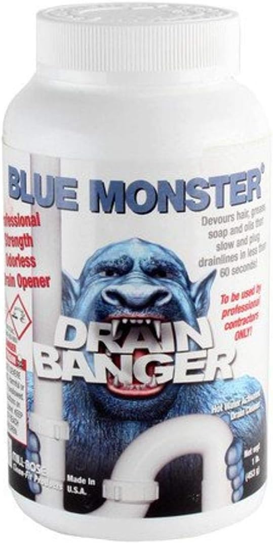 Blue Monster Drain Banger Drain Cleaner (1 lb.), Pack of 2