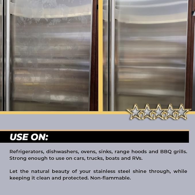 Flitz Stainless Steel & Chrome Clean - 16oz Bottle, USA-Made Stainless Steel Cleaner Spray for Appliances - Grill, Fridge, Sink Stain Remover - Also Works on Aluminum Surfaces (12 Pack)