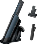 Shark WV410BL WANDVAC Cordless Hand Vacuum, Ultra-Lightweight & Portable with Powerful Suction & Tools for Pets, Designed for Car & Home, Dark Blue