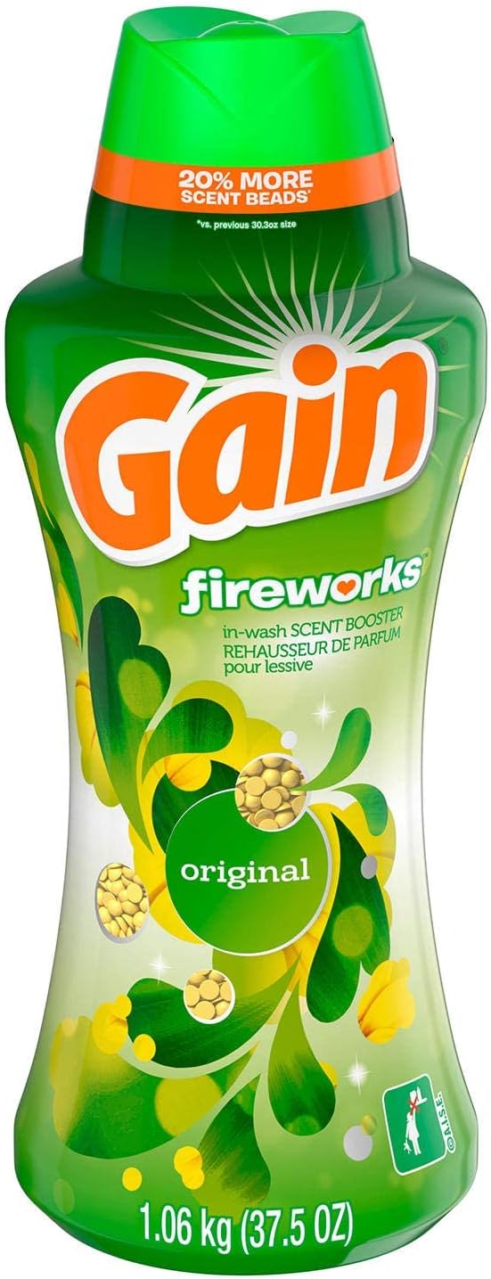 Gain Gain Fireworks in-wash Scent Booster Beads, Original (37.5 Oz.)