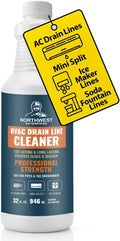 AC Drain Line Cleaner and Unclogger - Air Conditioner Cleaner Prevents Build-Up for AC Units, Dehumidifiers, Ice Machines, & More (32 ounces)