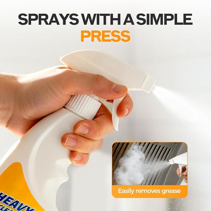 Heavy Oil Multi Purpose Cleaner Stain, 2026 Upgraded Clean Kitchen Oil Stains Spray, Electrolyzed Ion Kitchen Cleaner for Oven Stove Top Range Hood Sink (1 pack)