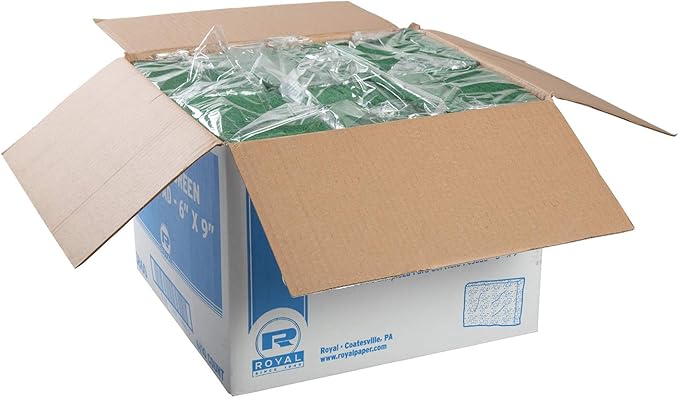 Royal Green Heavy Duty Scouring Pads, Package of 60