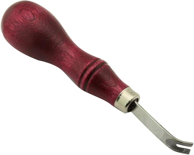 C.S. Osborne Western Edge Tool (Bent Shank) #133-B Size 00 to 4 Edger-Size 4