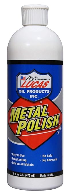 Lucas Oil 10155 Metal Polish - 16 Ounce (Pack of 12)