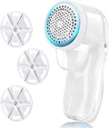 Fabric Shaver, Lint Remover for Clothes, Electric Lint Remover with 3 Replaceable Blades, Removes Fabric Pills, Rechargeable Sweater Defuzzer Pill Remover, Depiller Effectively Remove Pills