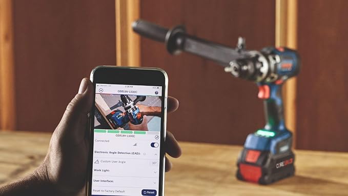 Bosch GSB18V-1330CN PROFACTOR™ 18V Connected-Ready 1/2 In. Hammer Drill/Driver (Bare Tool)