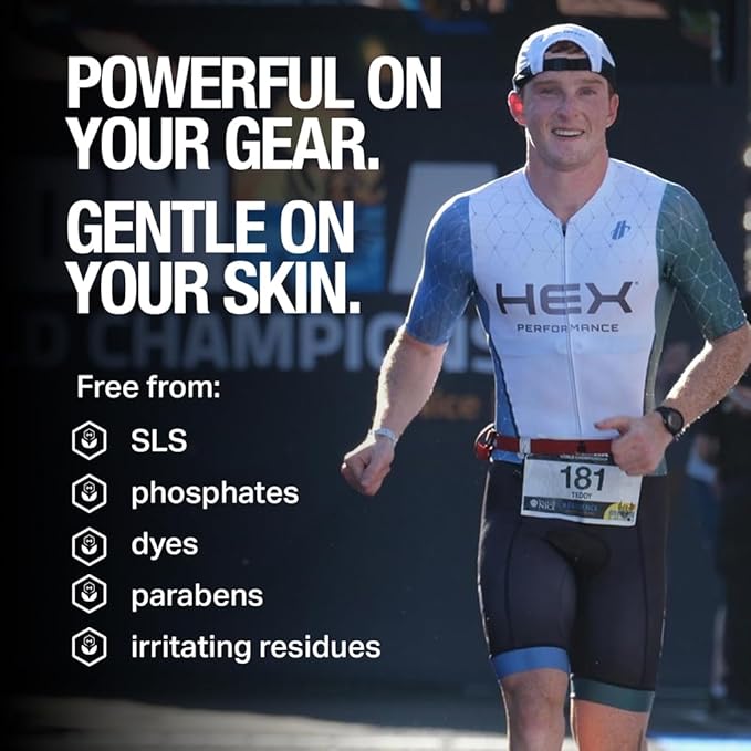 HEX Performance Fabric Booster, Fresh, 100 Load (Pack of 2) - Safe for Activewear, Made for Sensitive Skin, Eco-Friendly