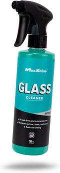 Maxshine 16oz Universal Glass Cleaner – Streak-Free Car Window Cleaner – Ammonia-Free Auto Glass Spray for Tinted Windows, Mirrors & Windshields – Removes Grime, Grease & Haze