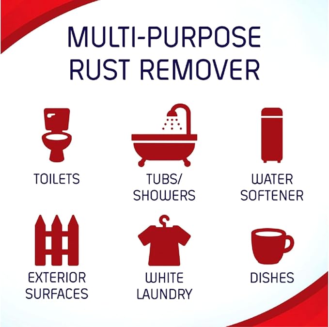 Iron OUT IO30N Rust Stain Remover Powder, 1 lb 12 oz Bottle, 2 Count
