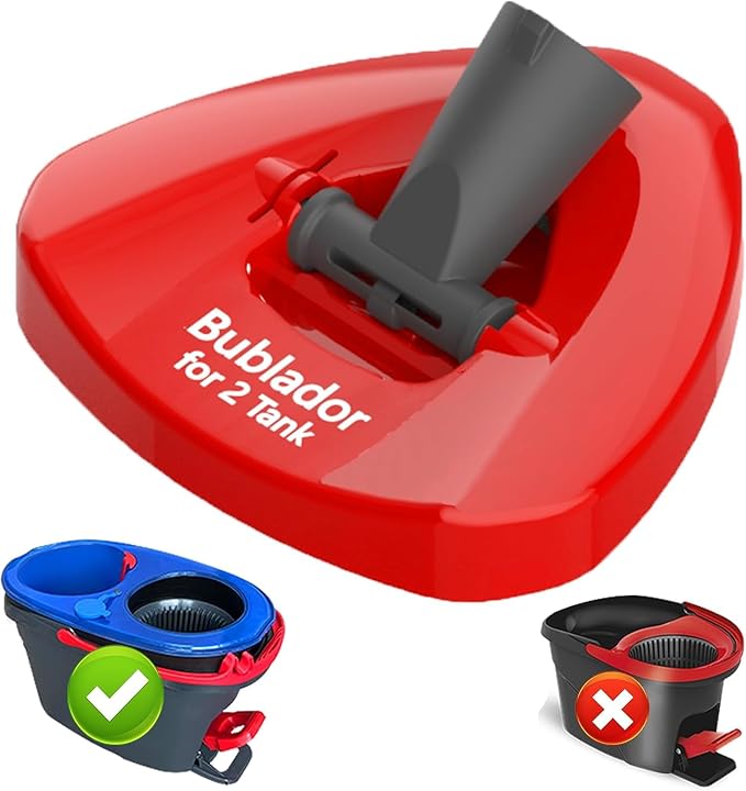 Spin Mop Base Compatible with O-Cedar RinseClean 2 Tank,Spin Mop Replacement Head Cover for Ocedar Mop Attachment Parts, Easy to Replace