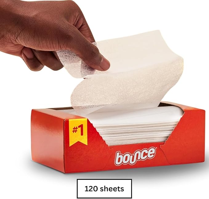 Bounce Fabric Softener Dryer Sheets, Outdoor Fresh Scent, 120 Count