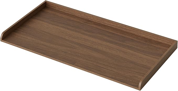 Washer Dryer Countertop, 27.6" x 54" Laundry Countertop for Washer and Dryer, Laundry Room Organization and Storage, Walnut