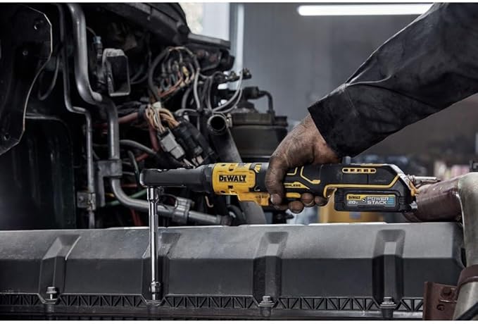 DEWALT 20V MAX XR Cordless Ratchet, 3/8" and 1/2" Sealed Head Ratchet, Bare Tool Only (DCF510B)