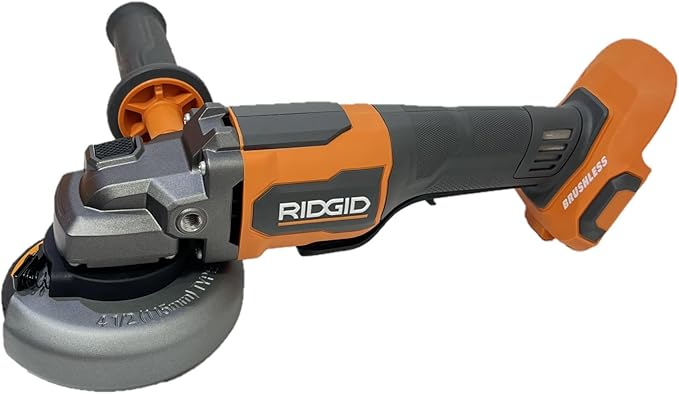 RIDGID 18V BRUSHLESS Cordless 4-1/2 in. Paddle Switch Angle Grinder Tool ONLY R86047B