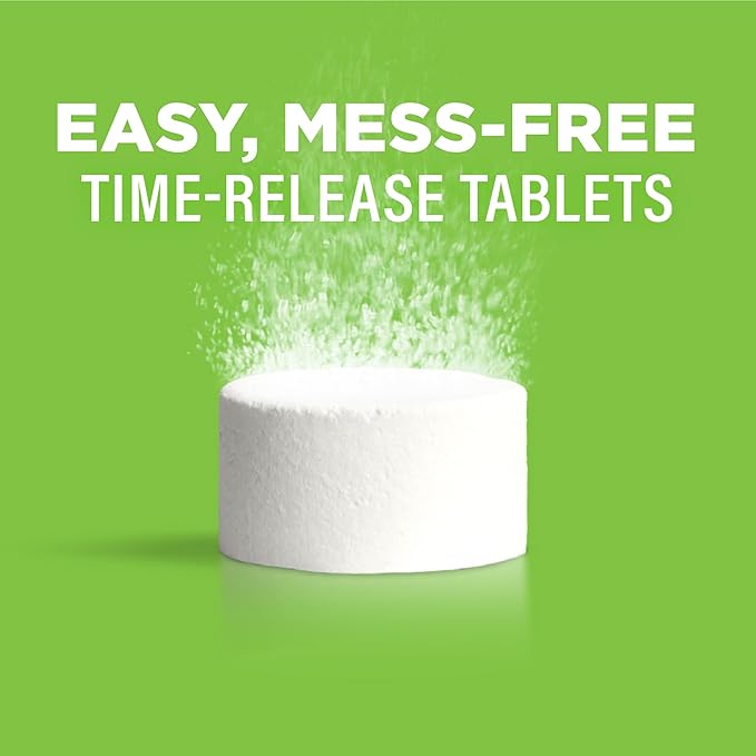Affresh Washing Machine Cleaner, Helps Power Away Odor Causing Bacteria & Grime Deep Inside Pump, Valve & Hoses, 6 Time Release Tablets, 6 Month Supply
