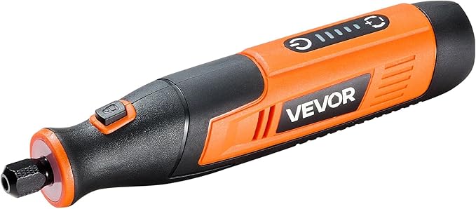 VEVOR 73-Piece Cordless Rotary Tool Kit, DC4V Portable Mini Power Rotary Tool, 5-Level Speed 7000-20000 RPM Multi-Purpose DIY Tools for Engraving, Sanding, Polishing, Carving, Cutting, DIY Crafts