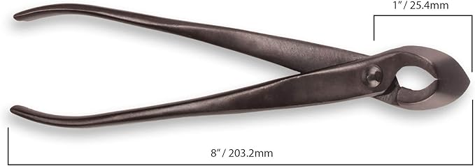BambooMN Bonsai 8" Concave Cutter Tool - 10 Pieces