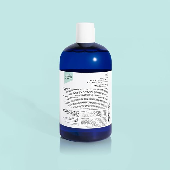 Capri Blue Volcano Cleaning Concentrate - Multi Purpose Cleaner - Cleaning Products Safe for Floors, Tile, Countertops & More - Vegan & Cruelty Free - Non-toxic Cleaning Supplies (16 fl oz)