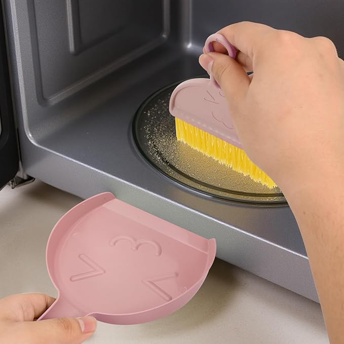Small Broom and Dustpan Set,mini Broom and Dustpan Set,Kids Broom Set,for Home, Sofas, Kitchen countertops, Storage Shelves, bathrooms, and pet Areas Cleaning(Pink)