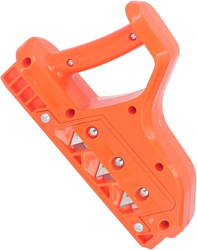 Plasterboard Plane Gypsum Edger and Hand Trimmer with 45 Degree Cutting Angle for Burrs Surface Finishing on Gypsum Boards Cork and Plastics Includes 10 Replacement Blades
