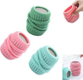 Generic 3pcs Set Washing Machine Laundry Ball, Fabric Softener Ball Dispenser, Softener Ball Dispenser, Softener Liquid Fabric Softener Dispener Refillable Ball, Light Blue, Light Green, Pink