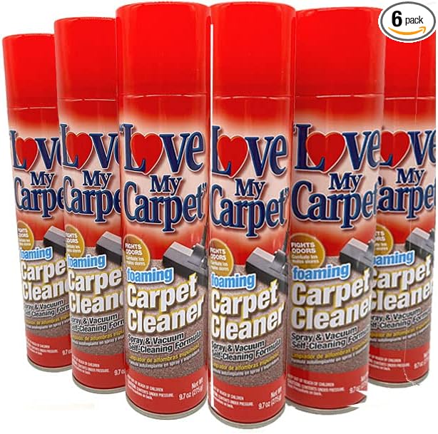 9.7 oz., Foaming Carpet Cleaner (Pack of 6)