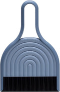 Peleg Design DustArch - Mini Dustpan and Brush Set, Small Dustpan and Broom with Modern Charm, Handheld Broom and Dustpan Set for Home, Office & Travel