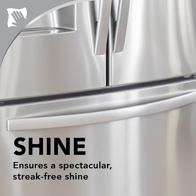 Weiman Stovetop Cleaner & Stainless Steel Cleaner - 22 Ounce - Daily Appliance Kitchen Cleaning Kit