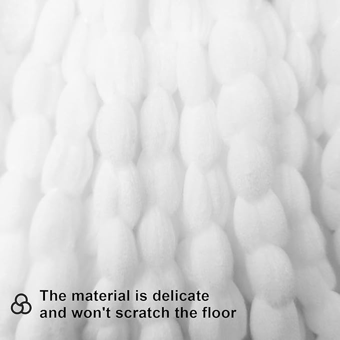 6 Pack Spin Mop Replacement Heads Compatible with Hurricane, Mopnado, Casabella and Other Standard Size Spin Mop, Easy to Clean and Durable Microfiber Spin Mop Refills, Mops Head for Floor Cleaning