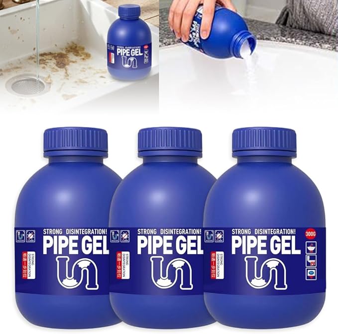 Drain Clog Remover Powerful Unclogging Sink Hair Cleaner for Kitchen, Shower Pipes and Drains (one size 3-3)
