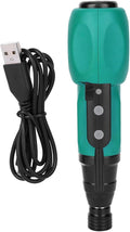 7V Electric Screwdriver Set, Cordless Power Screwdriver Cordless Electric Screwdriver Portable Automatic Home Repair Tool Kit with LED Lights and USB Cable Auto and Manual Mode